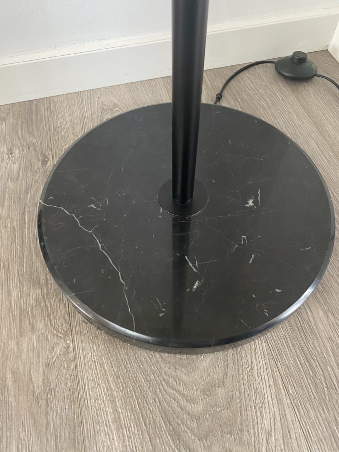 Flora Smoked Gulvlampe med marmorfot - Bilde 5