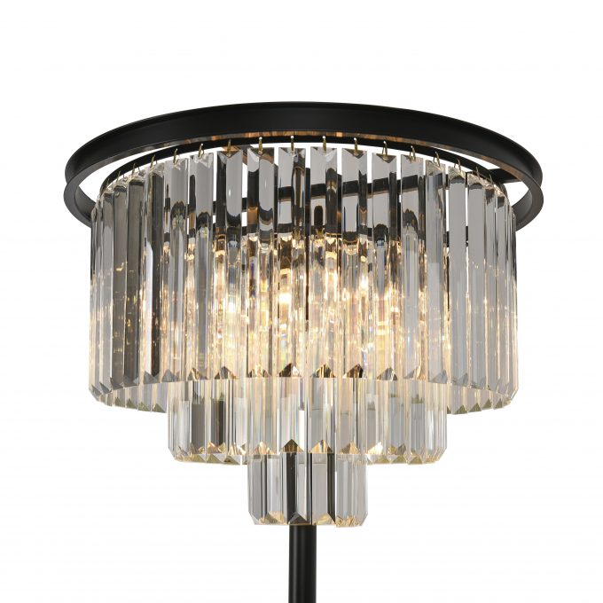 Flora Clear Gulvlampe med marmorfot - Bilde 4